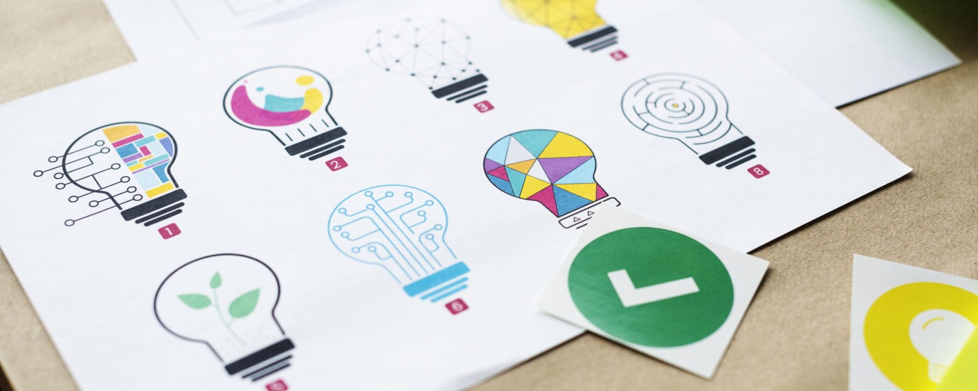 Multiple lightbulb designs Multiple lightbulb designs